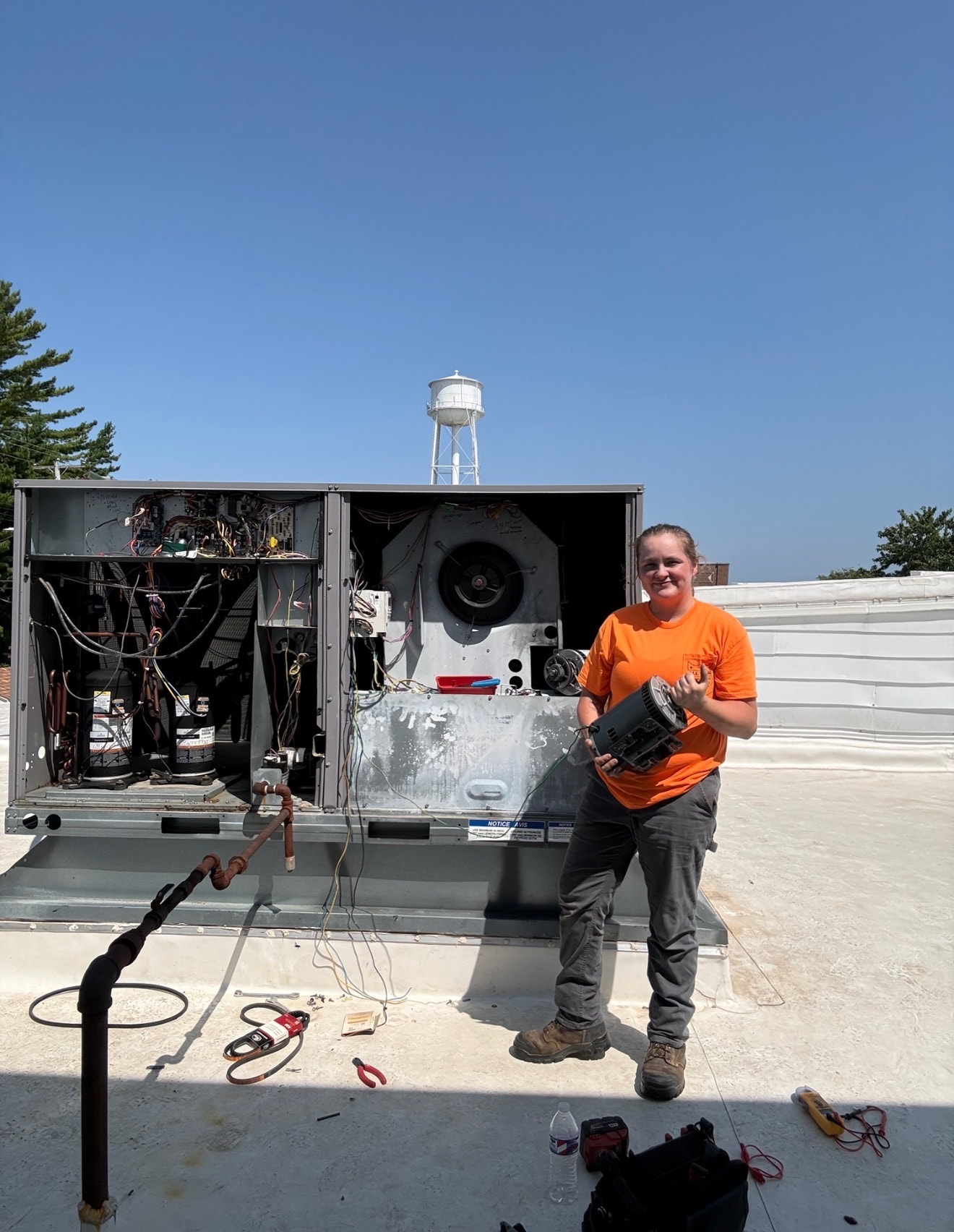 Rooftop HVAC Repair